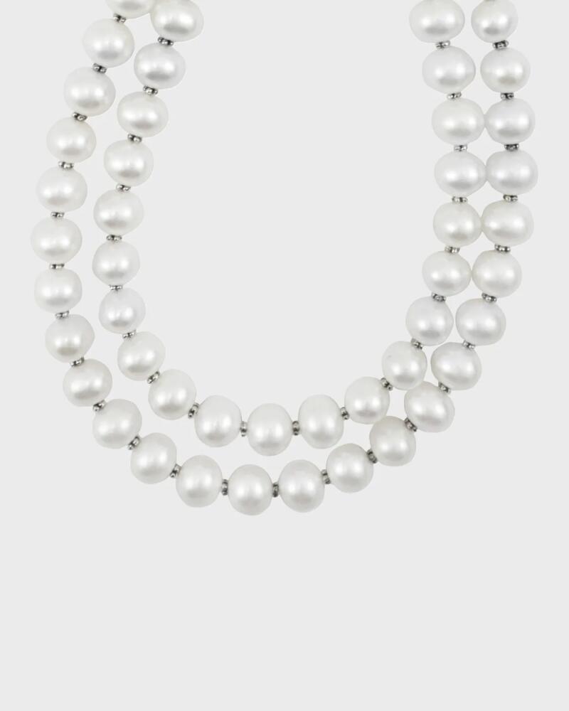 LAGOS Luna Pearl Double-Strand Necklace Cover