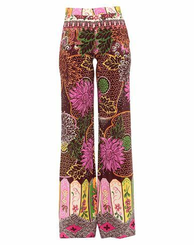 Valentino Garavani Woman Pants Cocoa Silk Cover