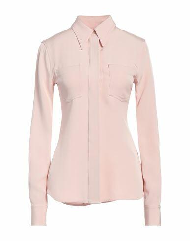 Victoria Beckham Woman Shirt Light pink Acetate, Viscose Cover