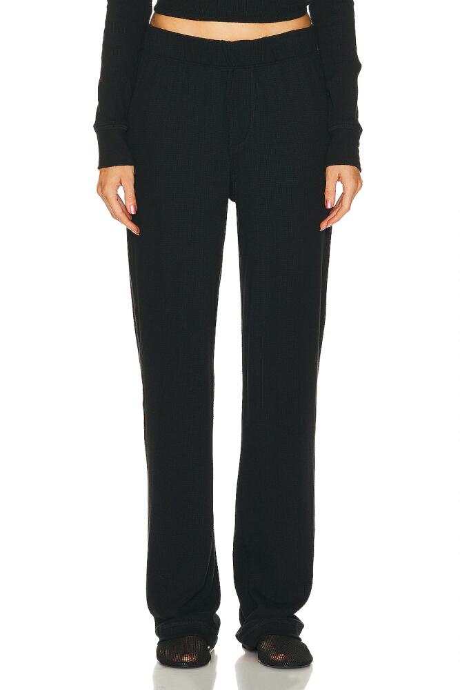 Eterne Thermal Lounge Pant in Black Cover