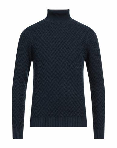 Circolo 1901 Man Turtleneck Slate blue Wool Cover