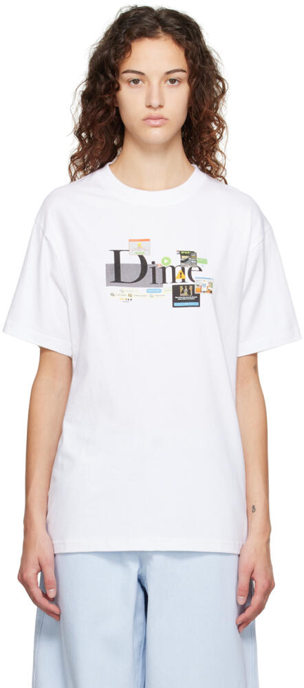 Dime White Adblock T-Shirt Cover