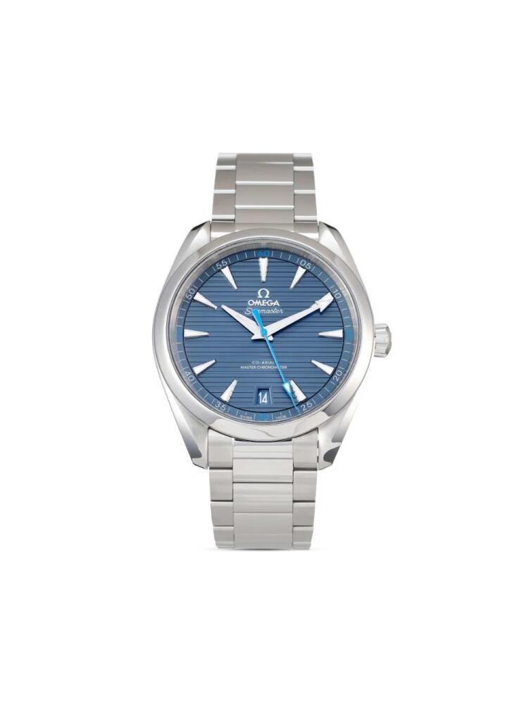 OMEGA 2024 unworn Seamaster Aqua Terra 150 M Co-Axial Master Chronometer 41mm - Blue Cover