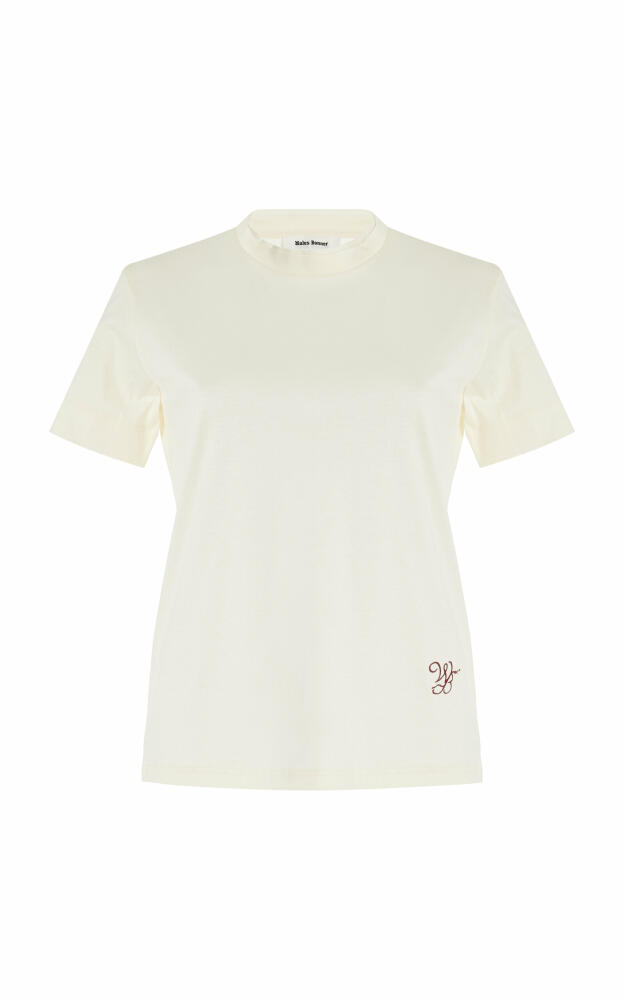 Wales Bonner - Horizon Cotton T-Shirt - White Cover