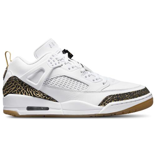 Jordan Spizike Low GL - Mens Basketball Shoes White/Black/Gold Cover