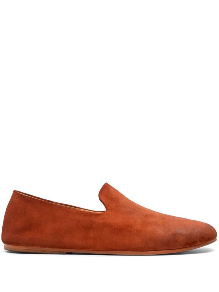 Marsèll Steccoblocco slip-on suede loafers - Orange Cover