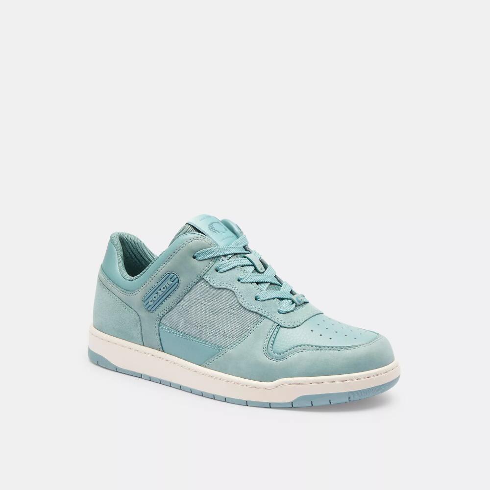 Coach C201 Low Top Sneaker In Signature Canvas Jacquard Cover