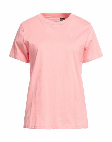 French Connection Woman T-shirt Pink Cotton Cover