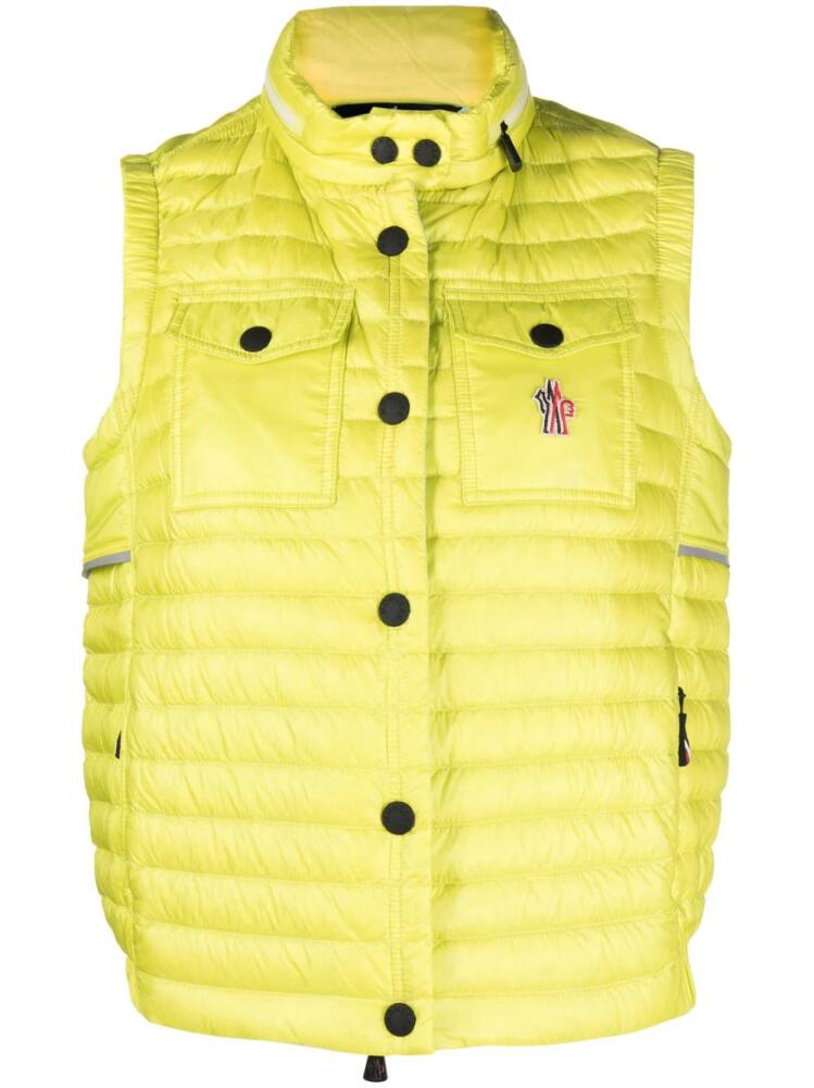 Moncler Grenoble Gumiane padded gilet - Green Cover