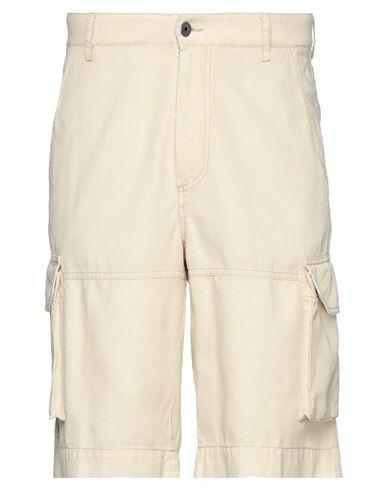 Historic Man Shorts & Bermuda Shorts Beige Cotton Cover