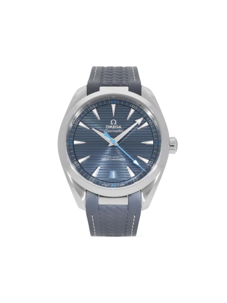 OMEGA 2024 unworn Seamaster Aqua Terra 150 M Co-Axial Master Chronometer 41mm - Blue Cover