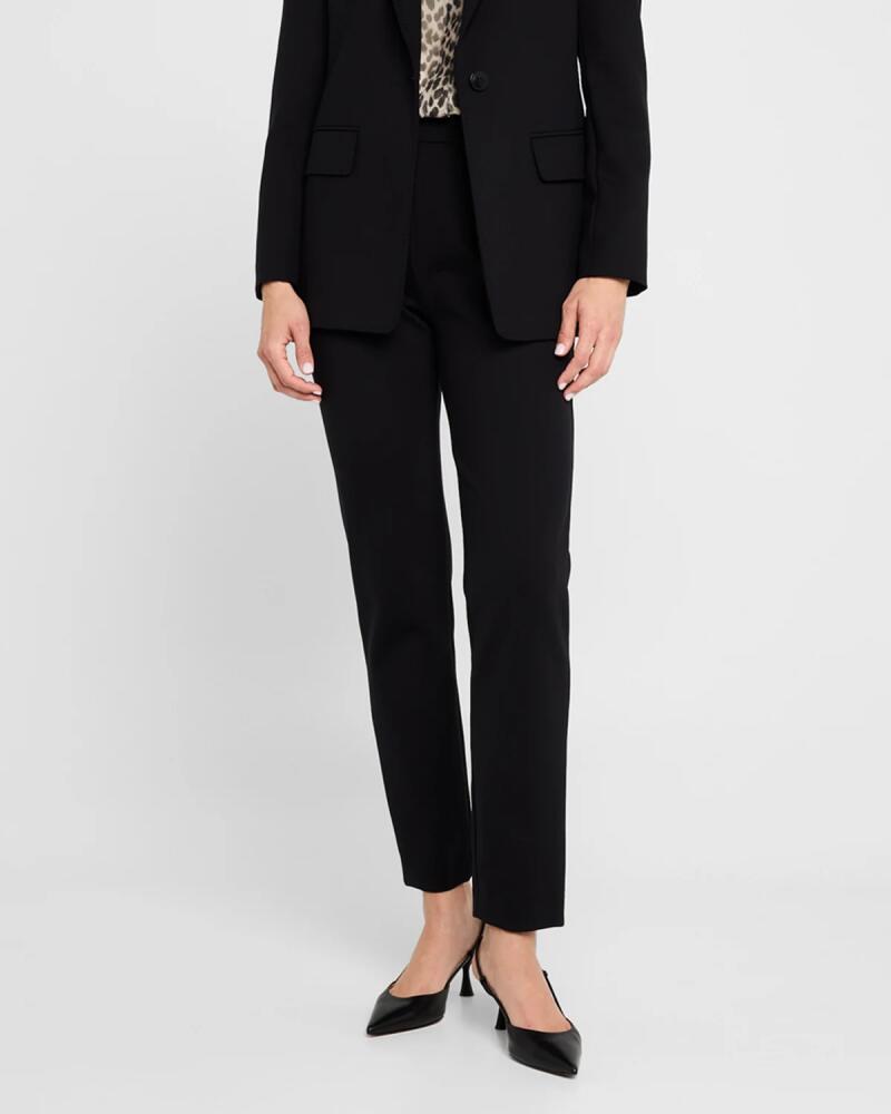 Max Mara Studio Bozen Cropped Skinny-Leg Pants Cover