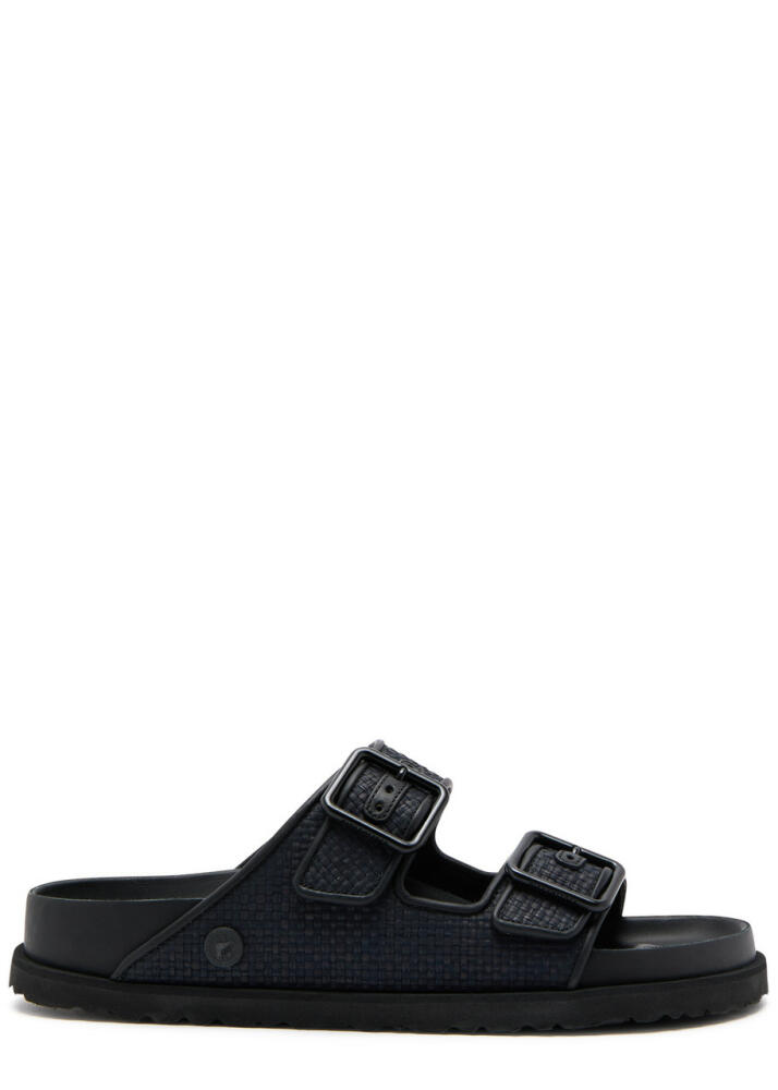 Birkenstock 1774 1774 Arizona Raffia Sliders - Black Cover