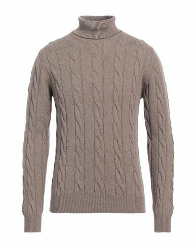 Aragona Man Turtleneck Dove grey Cashmere Cover