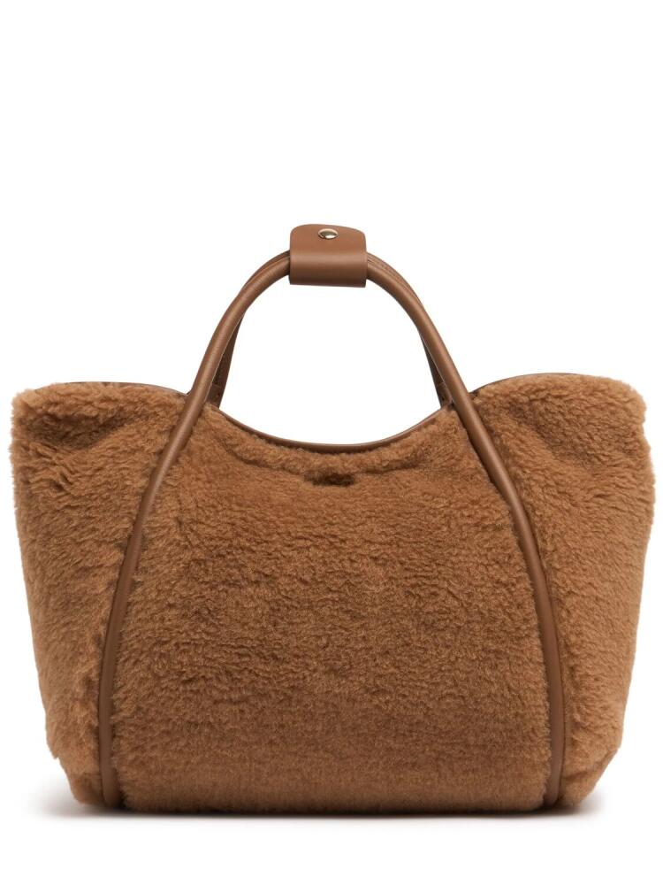 MAX MARA Small Tmarin Teddy Top Handle Bag Cover