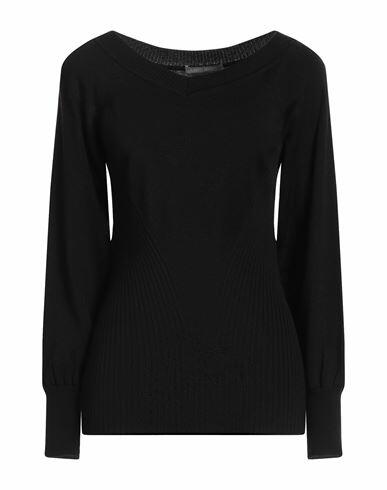 Alberta Ferretti Woman Sweater Black Cotton Cover