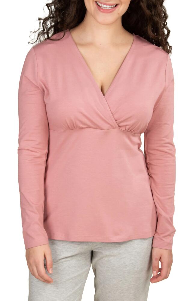 Bravado Designs Long Sleeve Nursing Top in Roseclay Cover