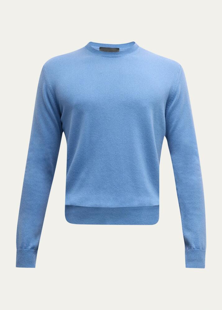 Iris Von Arnim Men's Stonewashed Cashmere Crewneck Sweater Cover