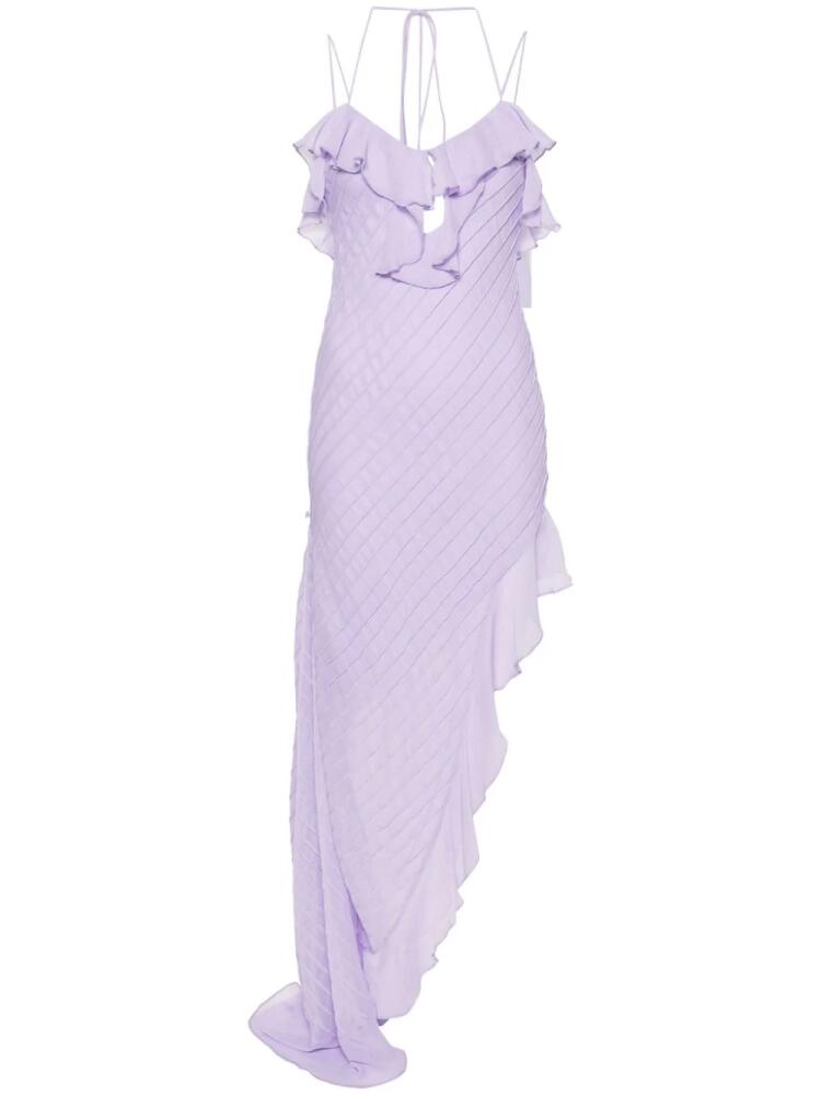 De La Vali Magdalena ruffled gown - Purple Cover