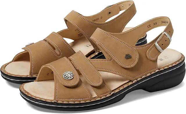 Finn Comfort Gomera-S (Tan Nubuck) Women's Sandals Cover