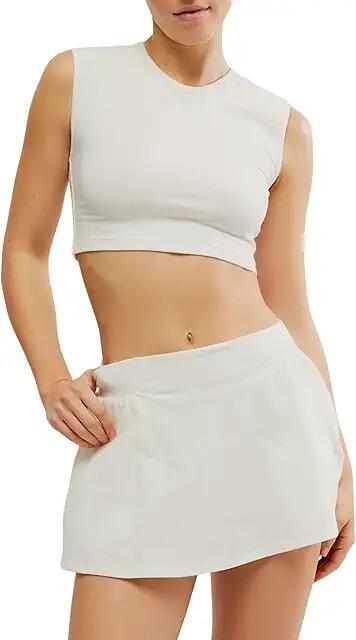 FP Movement Hot Shot Skort Set (White) Women's Dress Cover