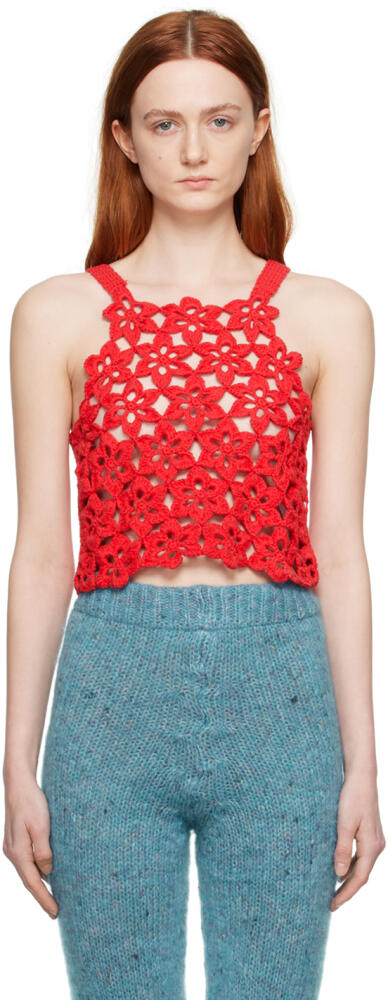 Tach Red Manolita Tank Top Cover