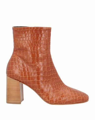 Anaki Woman Ankle boots Tan Bovine leather Cover