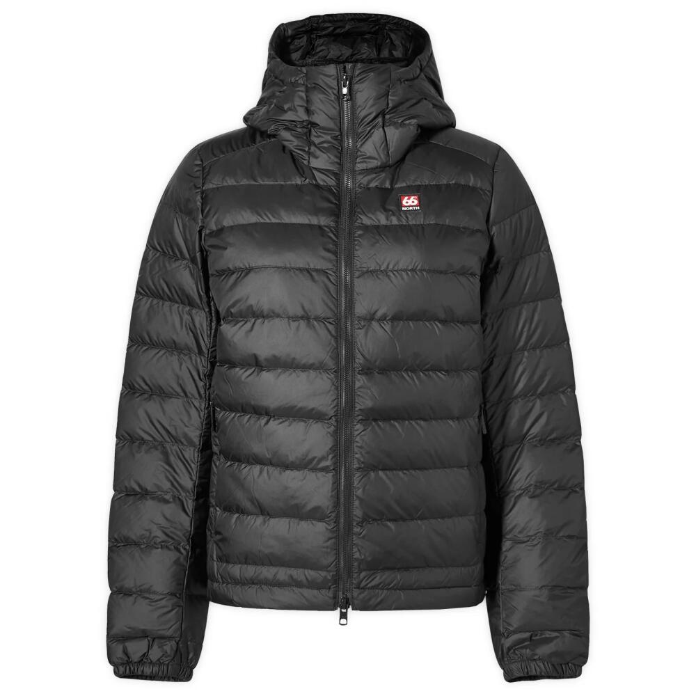 66° North Women's Keilir Down Jacket in Black Cover