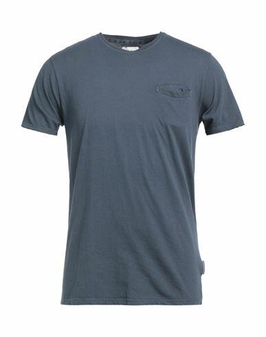 Berna Man T-shirt Midnight blue Cotton Cover