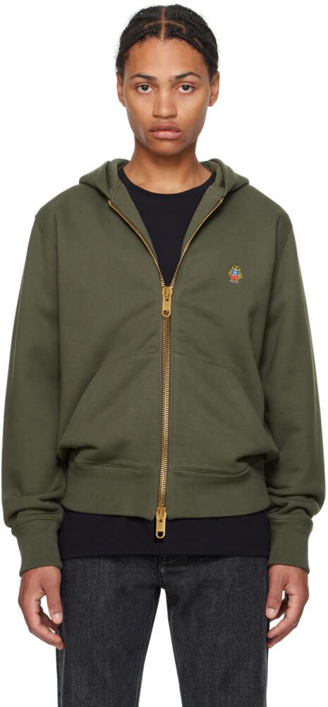 Bally Green Adrien Brody Edition Zip Hoodie Cover