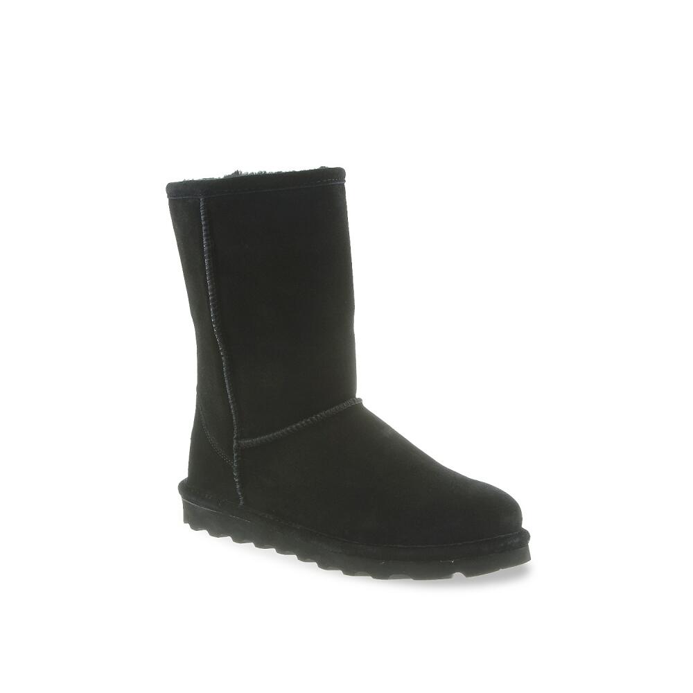 Bearpaw Wide Width Elle Short Boot | Women's | Black Cover