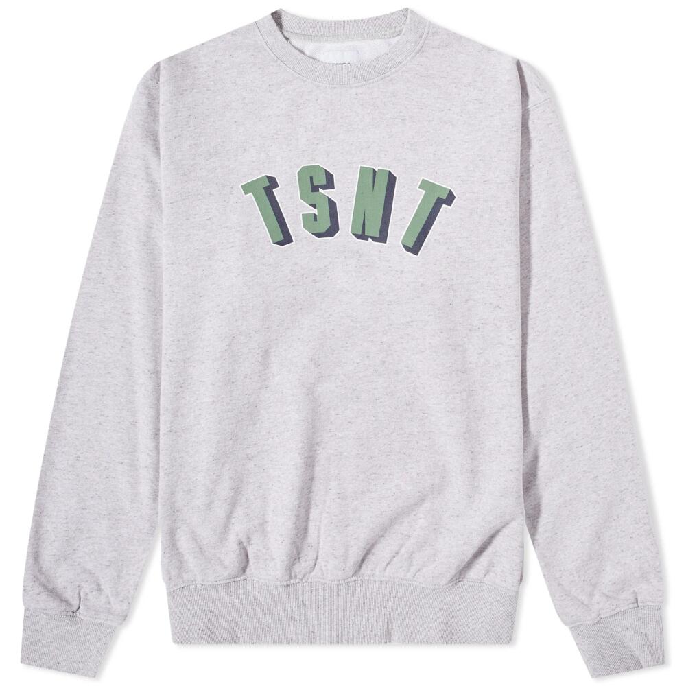 thisisneverthat Men's TSNT Crew Sweat in Heather Grey Cover