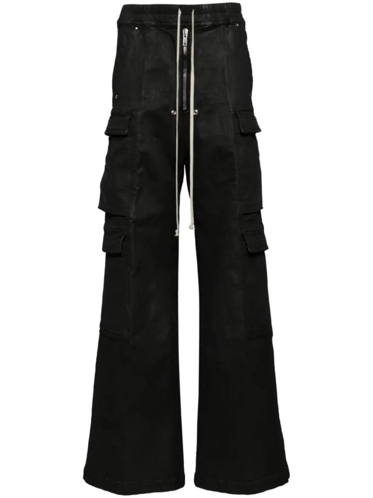 Rick Owens DRKSHDW Double cargo trousers - Black Cover