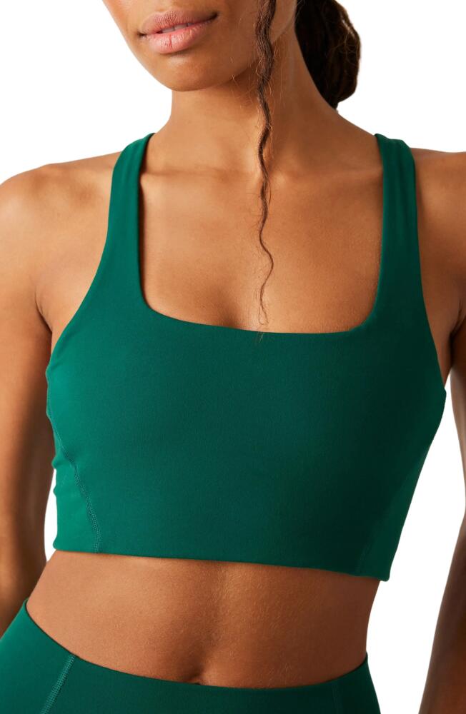 FP Movement by Free People Never Better Racerback Bra in Emerald Green Cover