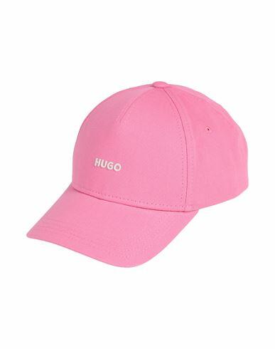 Hugo Woman Hat Pink Cotton Cover