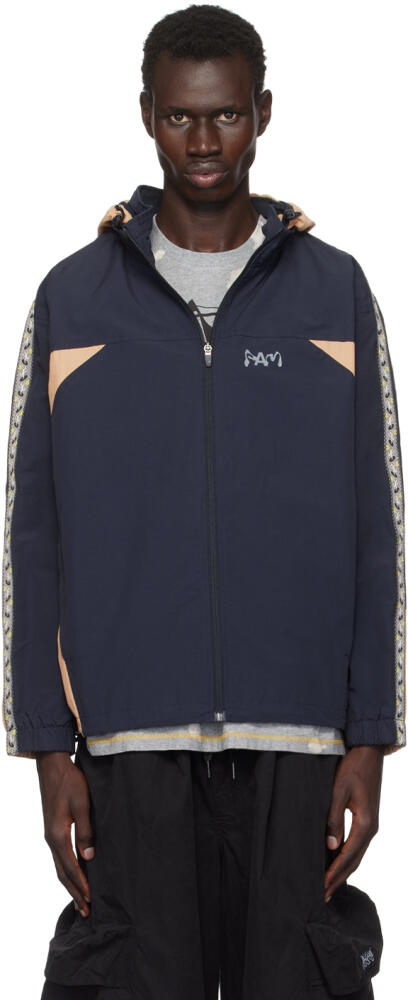 Perks and Mini Navy 'The Loft' Shell Jacket Cover