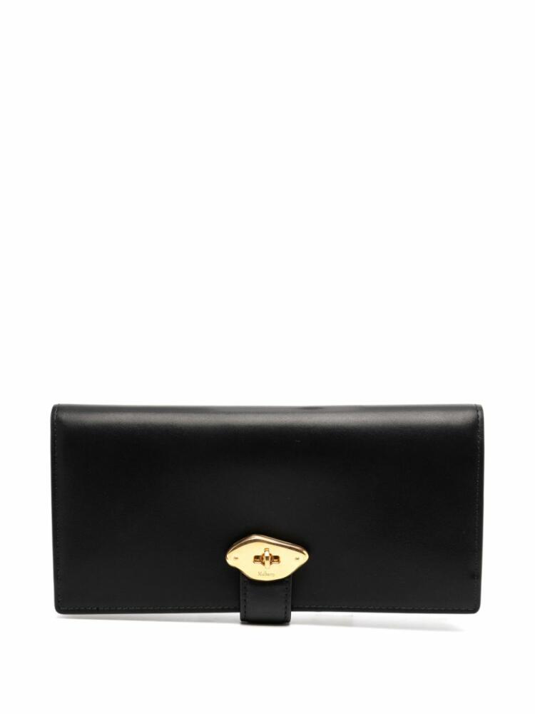 Mulberry Lana long bifold wallet - Black Cover