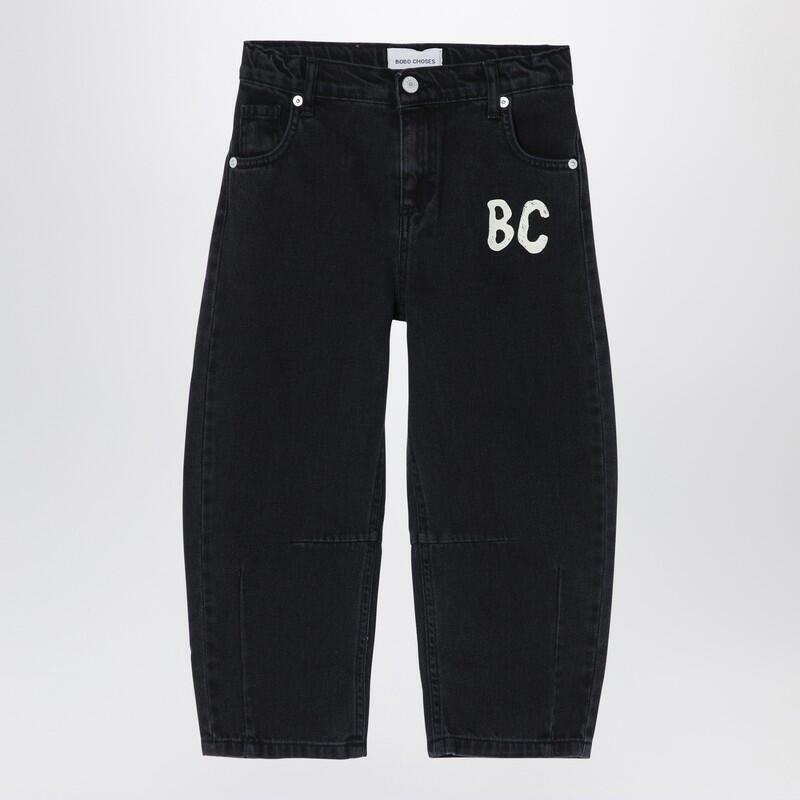 Bobo Choses Black denim trousers Cover