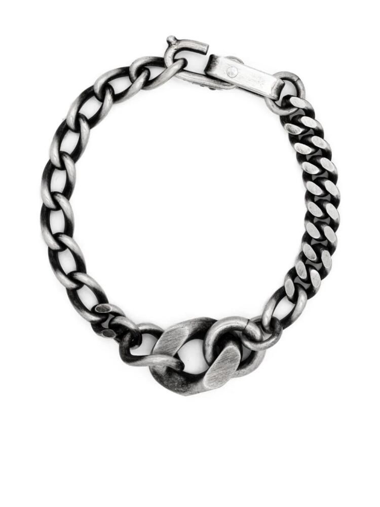 WERKSTATT:MÜNCHEN Filed Link bracelet - Silver Cover