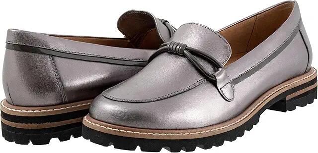 Trotters Fiora (Pewter) Women's Flat Shoes Cover