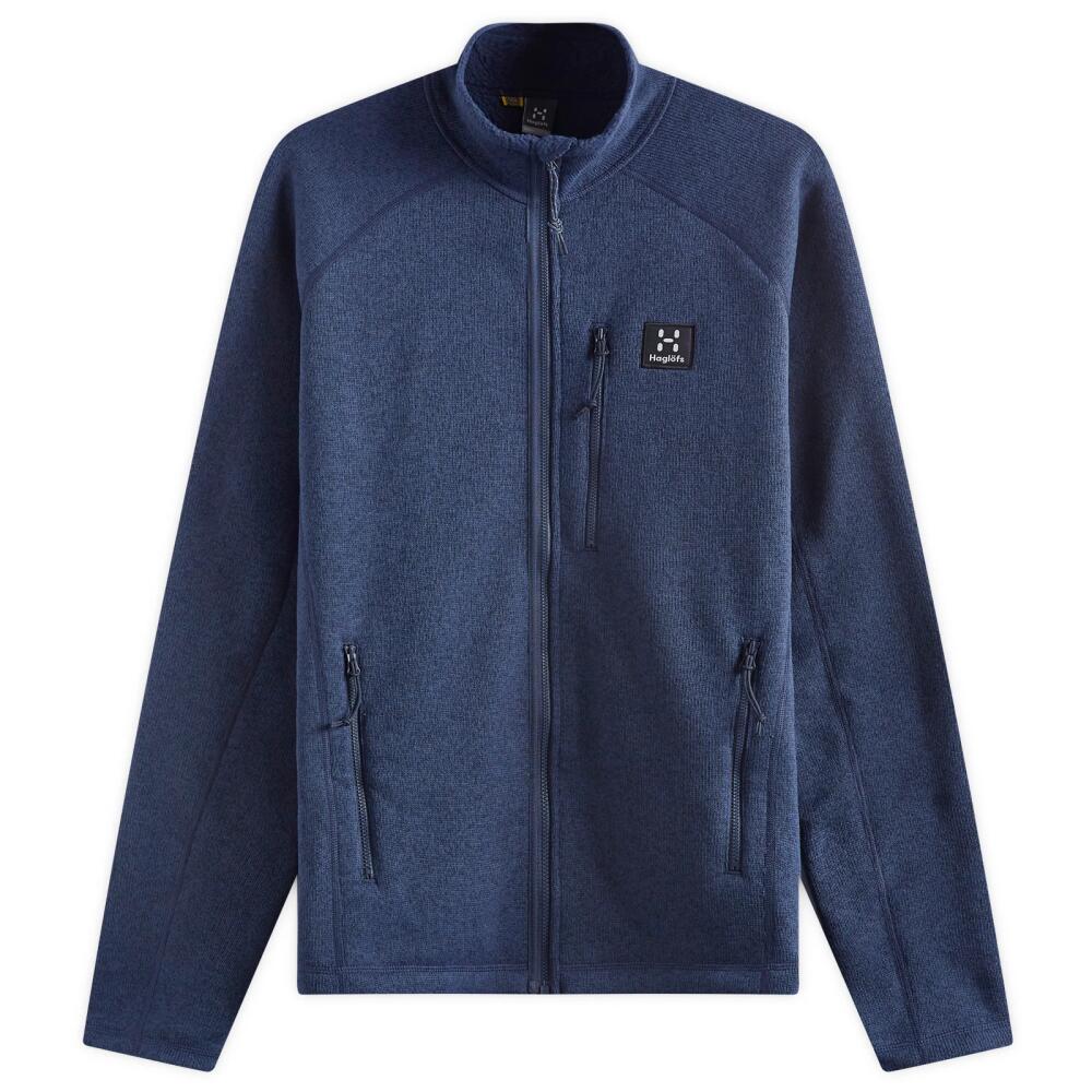 Haglöfs Men's Risberg Fleece Jacket in Tarn Blue Cover