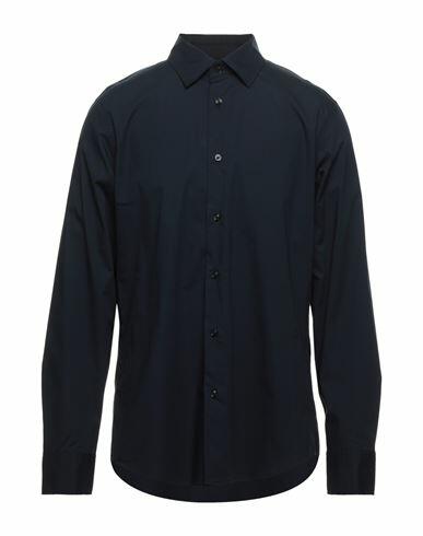 G-star Raw Man Shirt Midnight blue Cotton, Elastane Cover