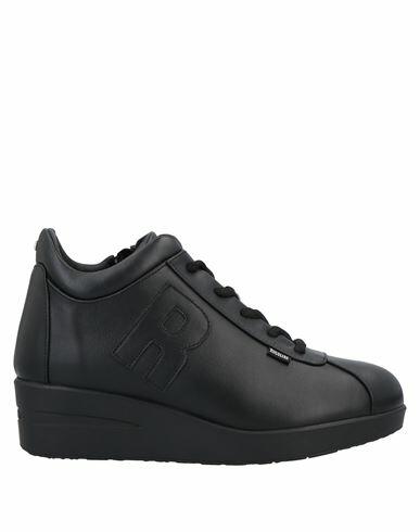 Rucoline Woman Sneakers Black Calfskin Cover