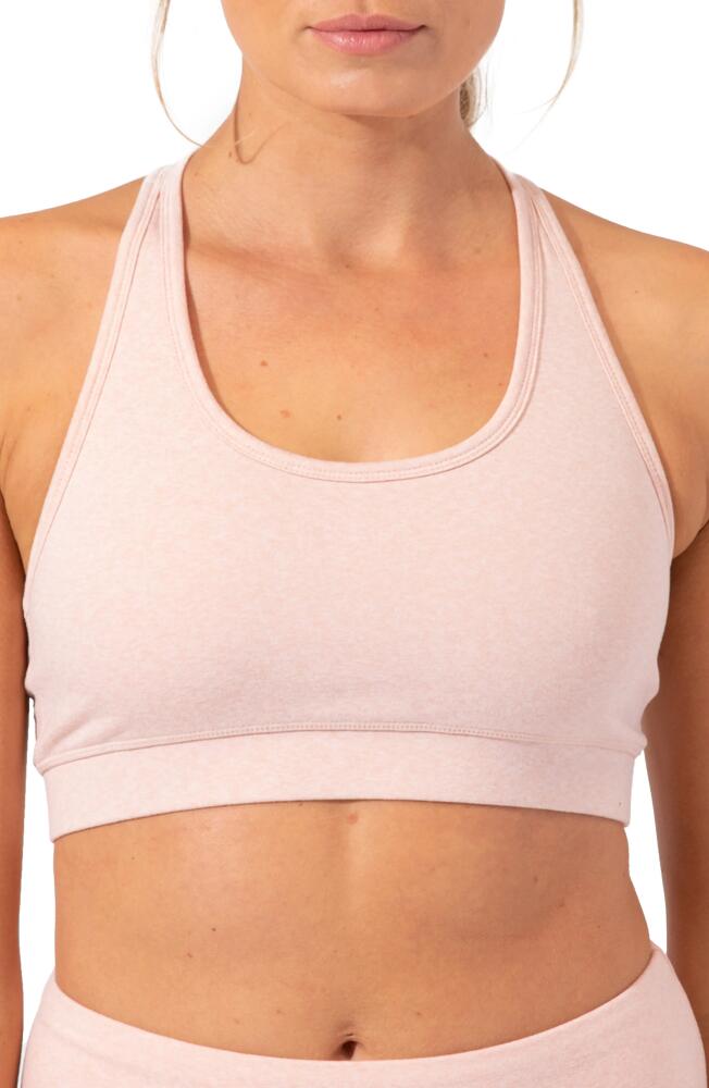 Threads 4 Thought Malana T-Back Sports Bra in Heather Nomad Cover