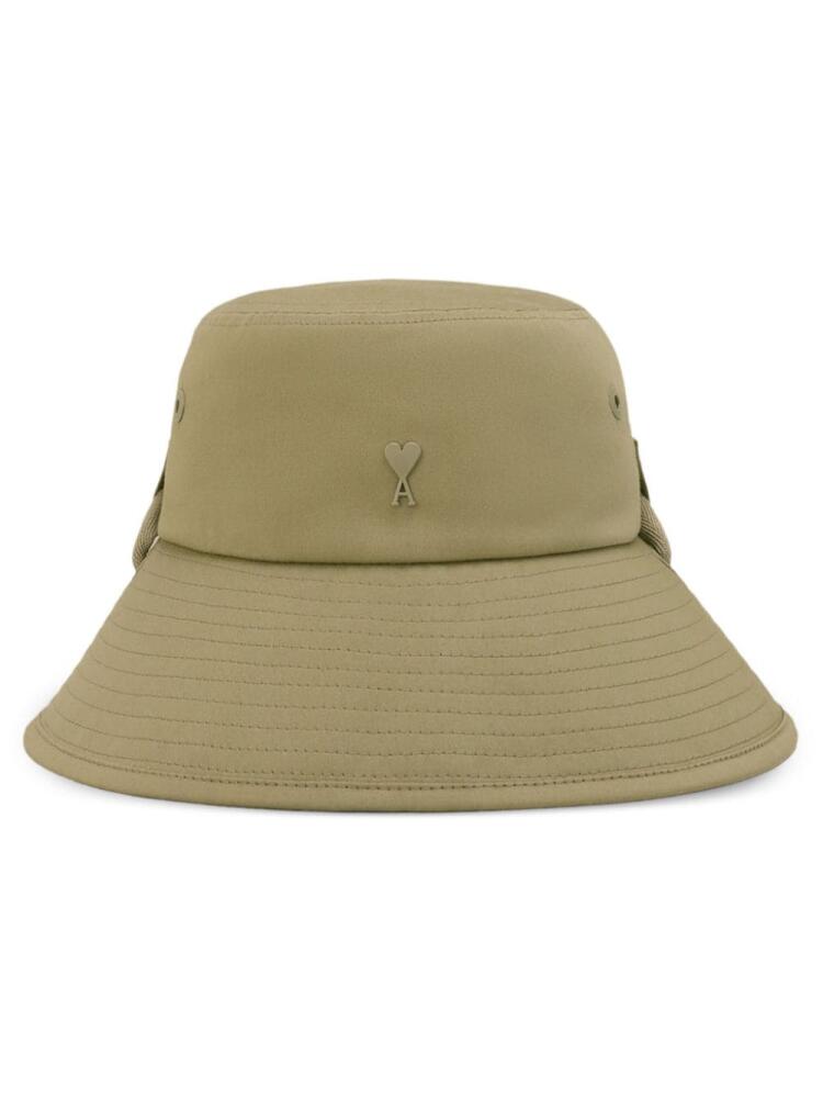 AMI Paris Ami de Coeur bucket hat - Green Cover