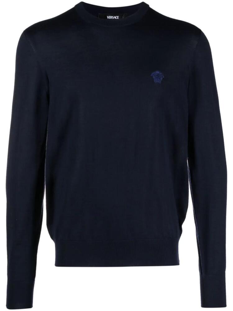 Versace La Medusa jumper - Blue Cover