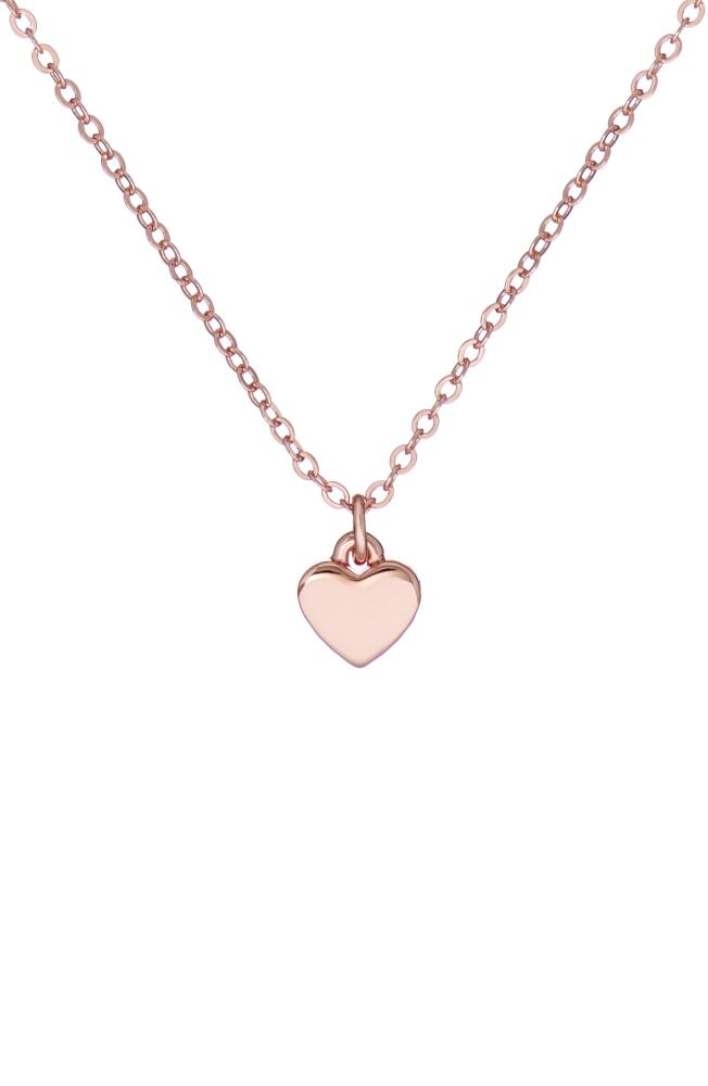 Ted Baker London Hara Tiny Heart Pendant Necklace in Rose Gold Cover