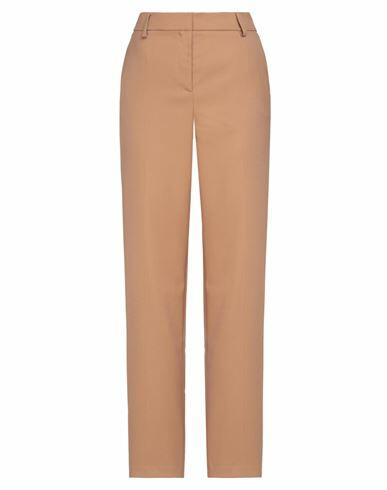 Atos Lombardini Woman Pants Camel Polyester, Viscose, Elastane Cover