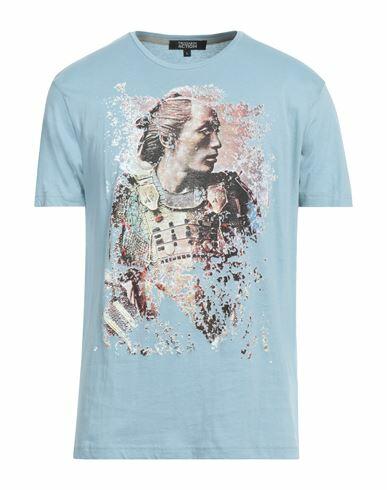 Trussardi Action Man T-shirt Sky blue Cotton Cover