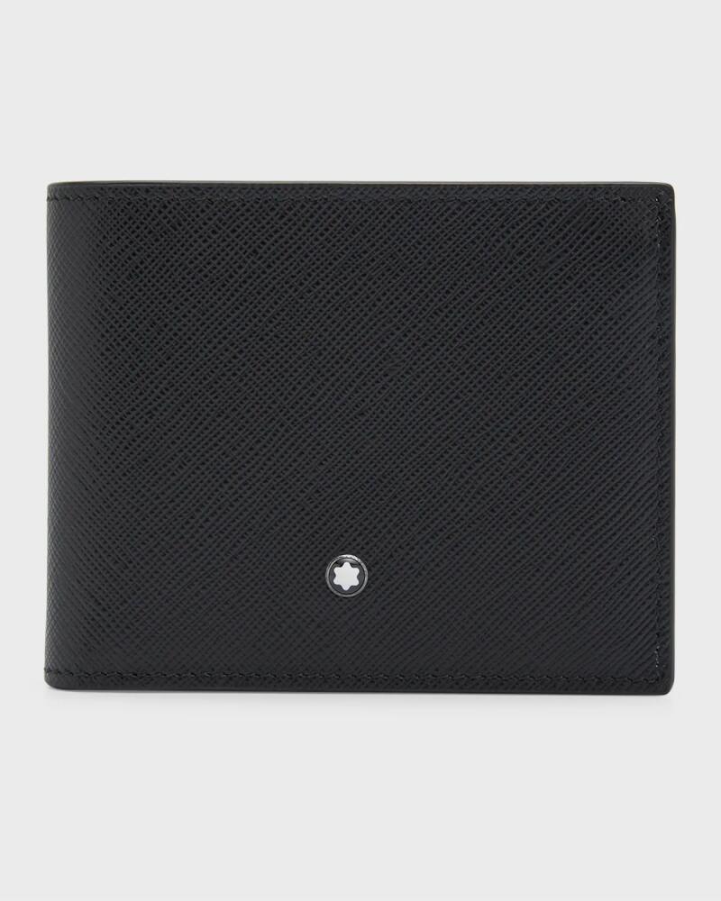 Montblanc Men's Saffiano Leather Sartorial Bifold Wallet Cover